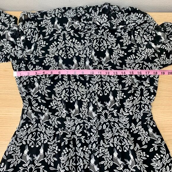 Boden Sylvia Dress Size US 8 Parrot Paradise Novelty Career Teacher Twee Funky - Picture 12 of 16